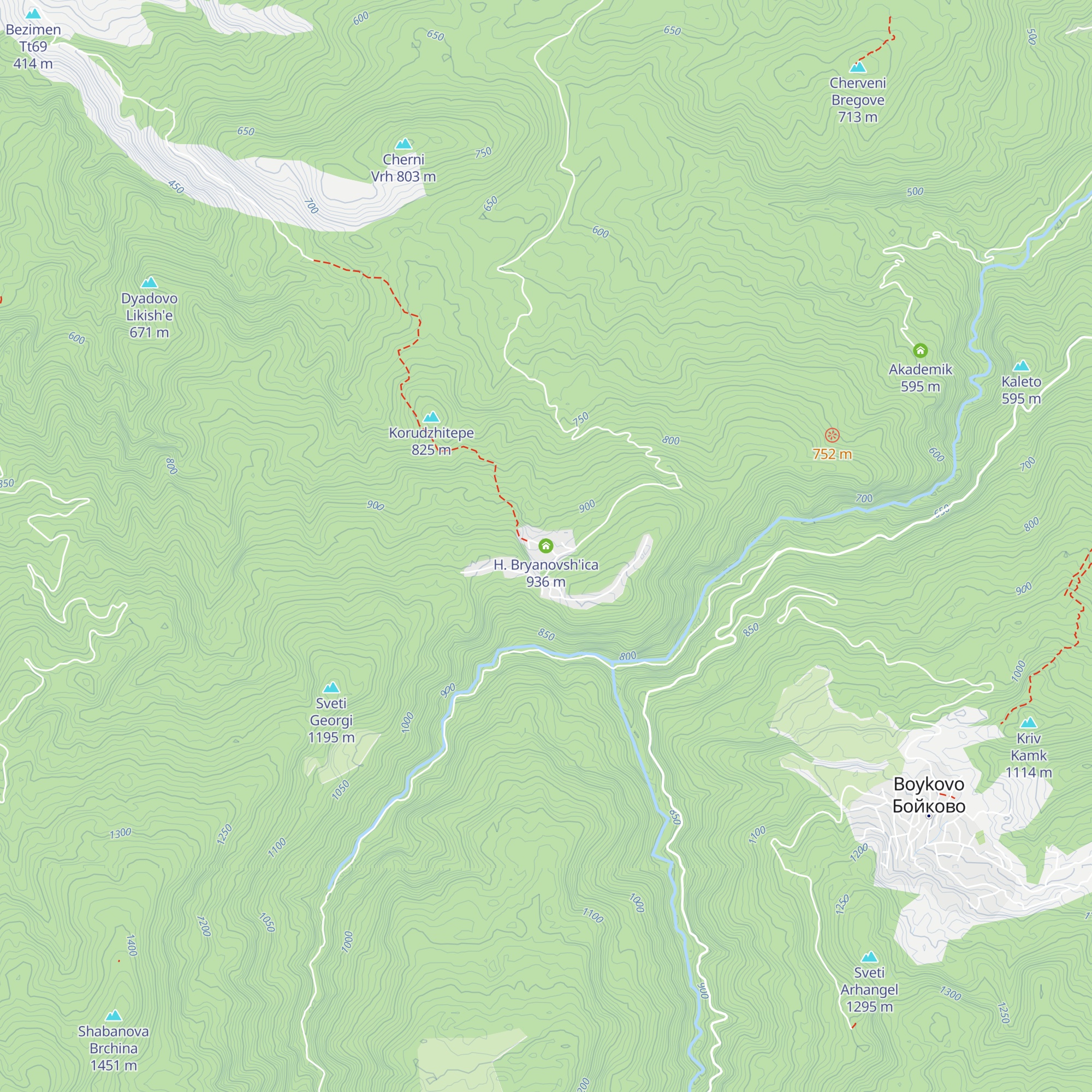 H. Bryanovsh'ica map