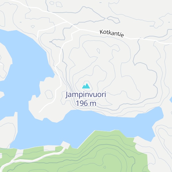 Map of Jampinvuori