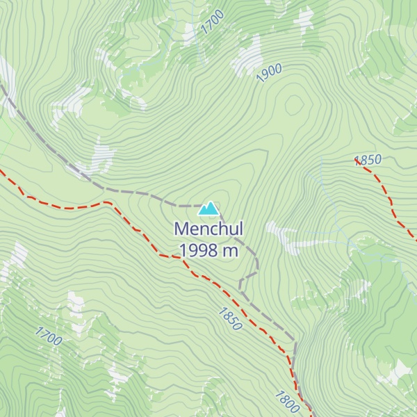 Map of Menchul