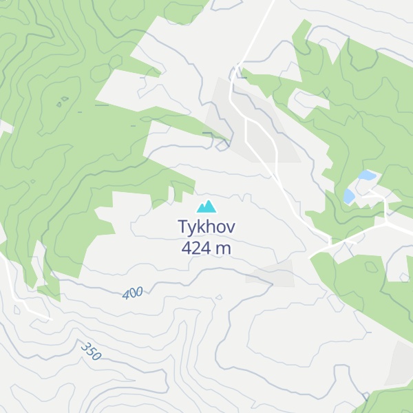 Map of Tykhov
