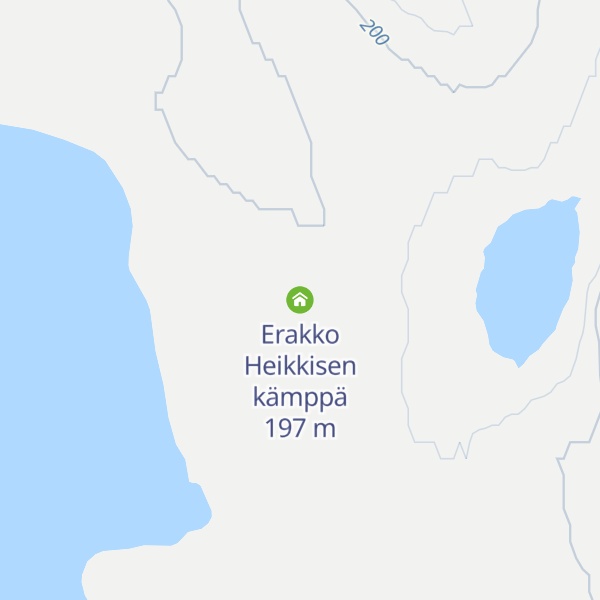 Map of Erakko Heikkisen kämppä