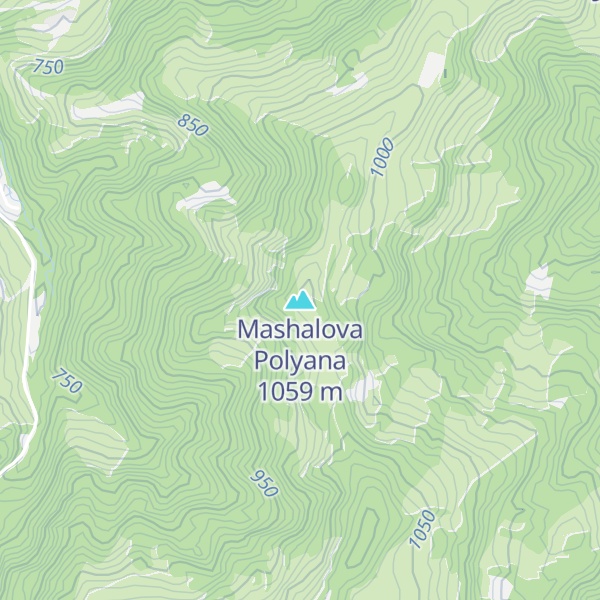 Map of Mashalova Polyana