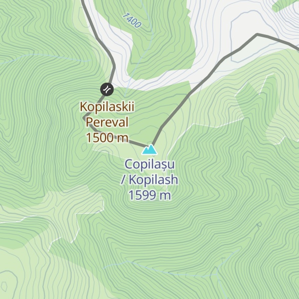 Map of Copilașu / Kopilash