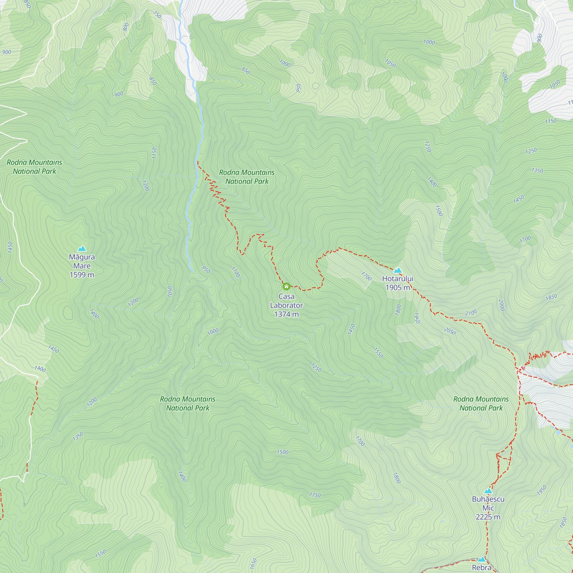 Casa Laborator map