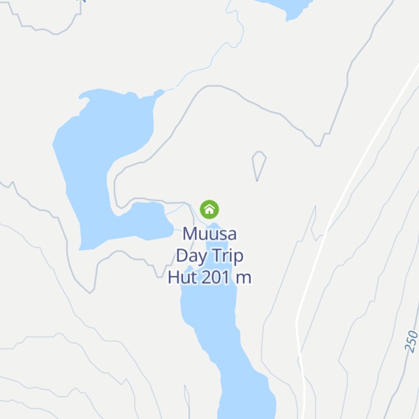 Map of Muusa Day Trip Hut