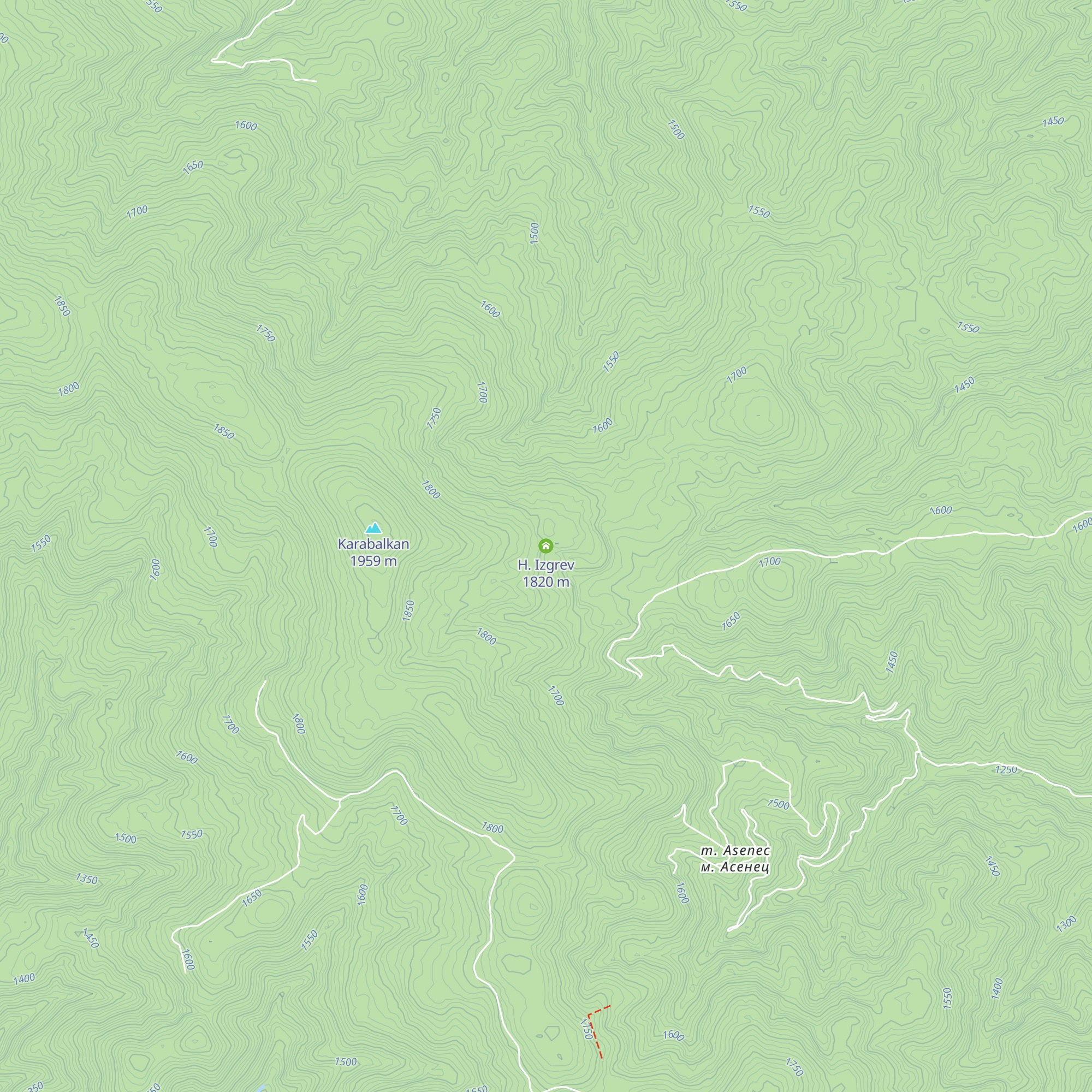 H. Izgrev map