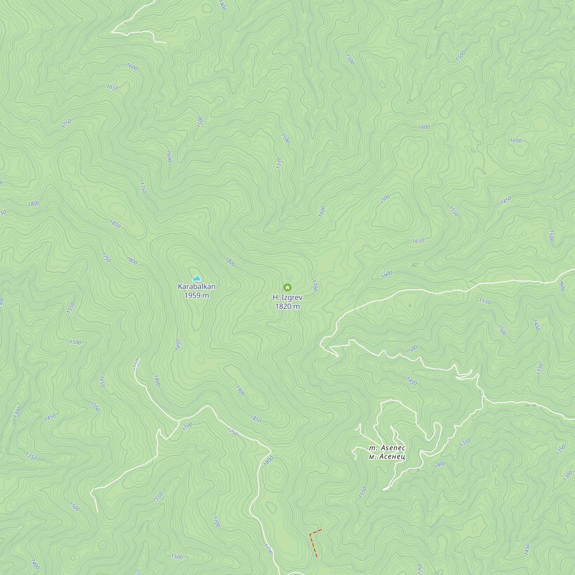 H. Izgrev map