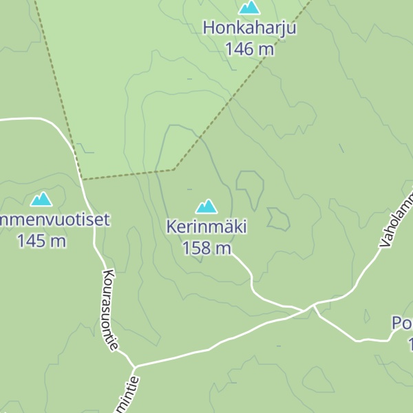 Map of Kerinmäki