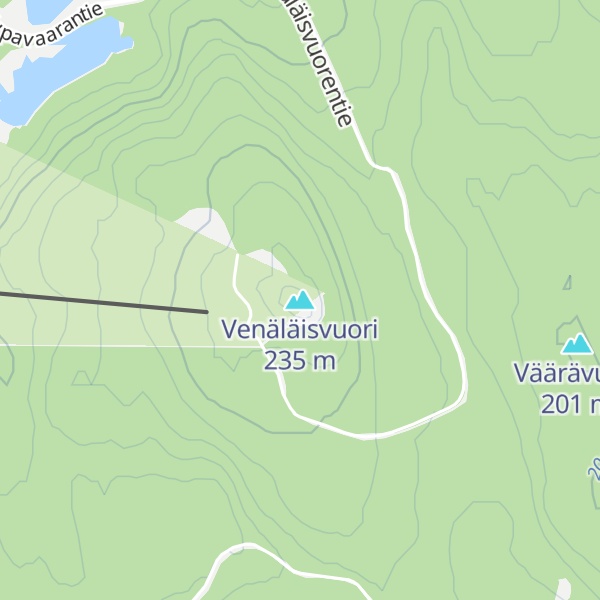 Map of Venäläisvuori