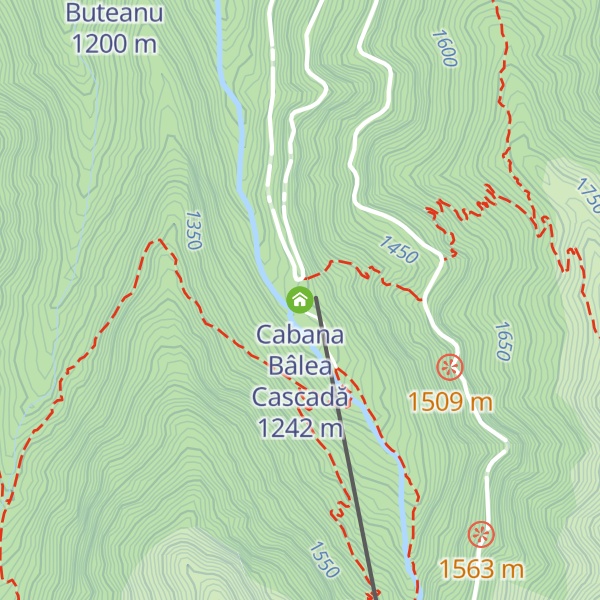 Map of Cabana Bâlea Cascadă