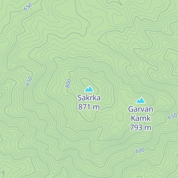Map of Sakrka