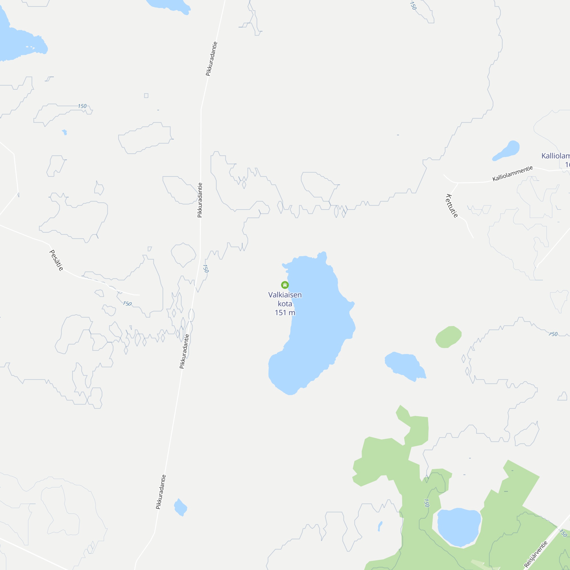 Valkiaisen kota map