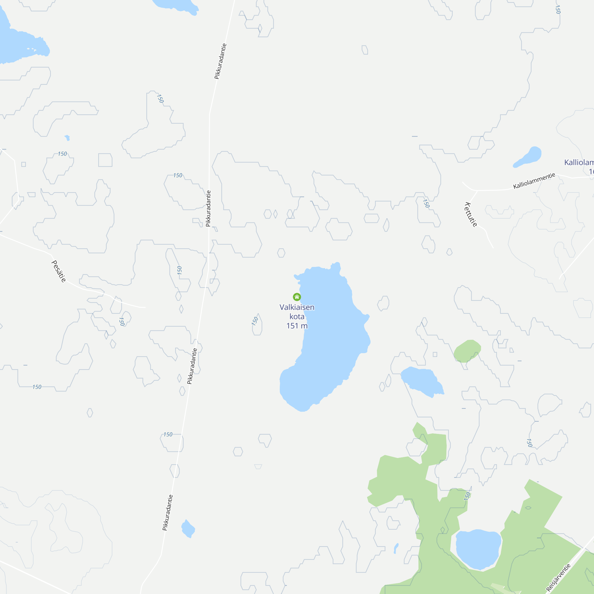 Valkiaisen kota map