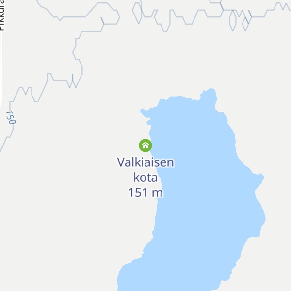 Map of Valkiaisen kota