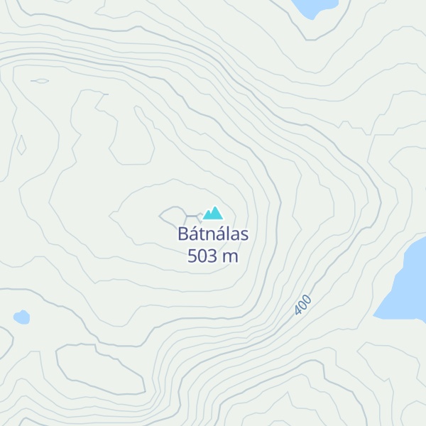 Map of Bátnálas