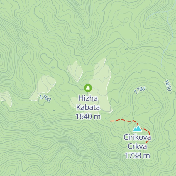 Map of Hizha Kabata