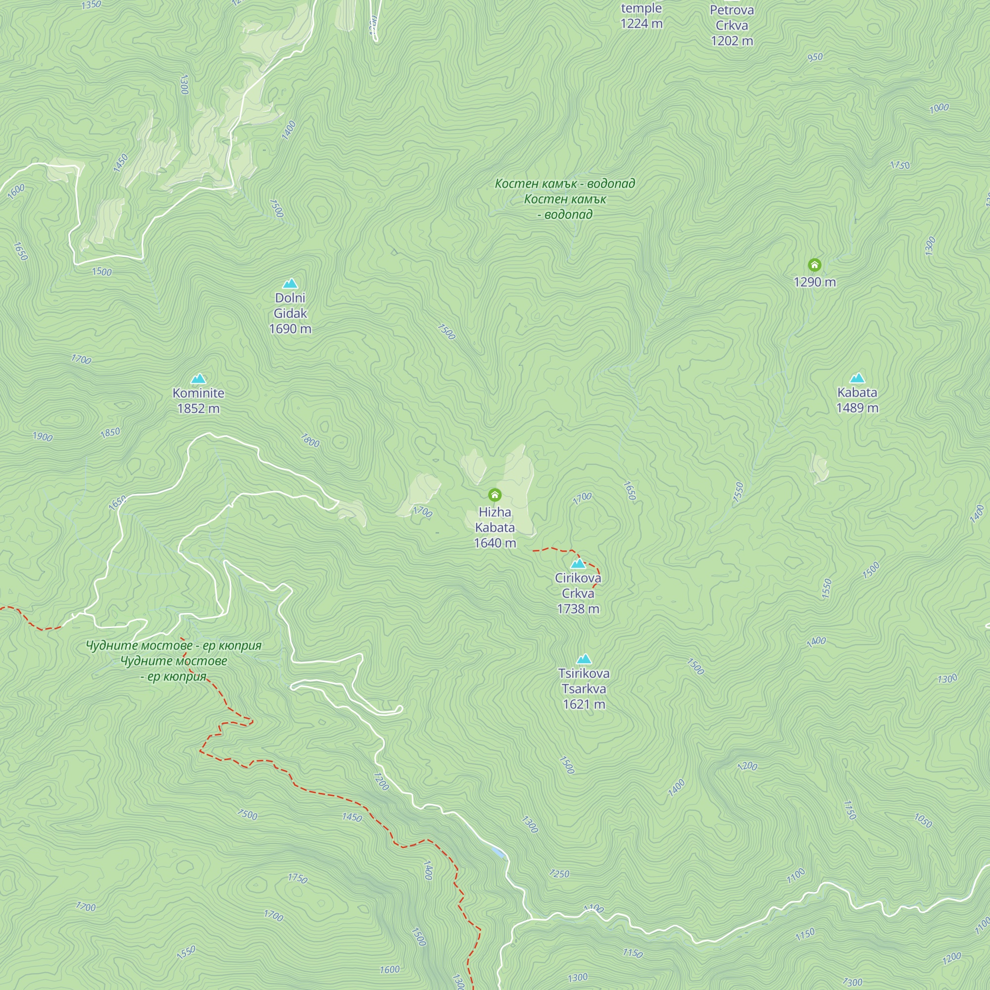 Hizha Kabata map