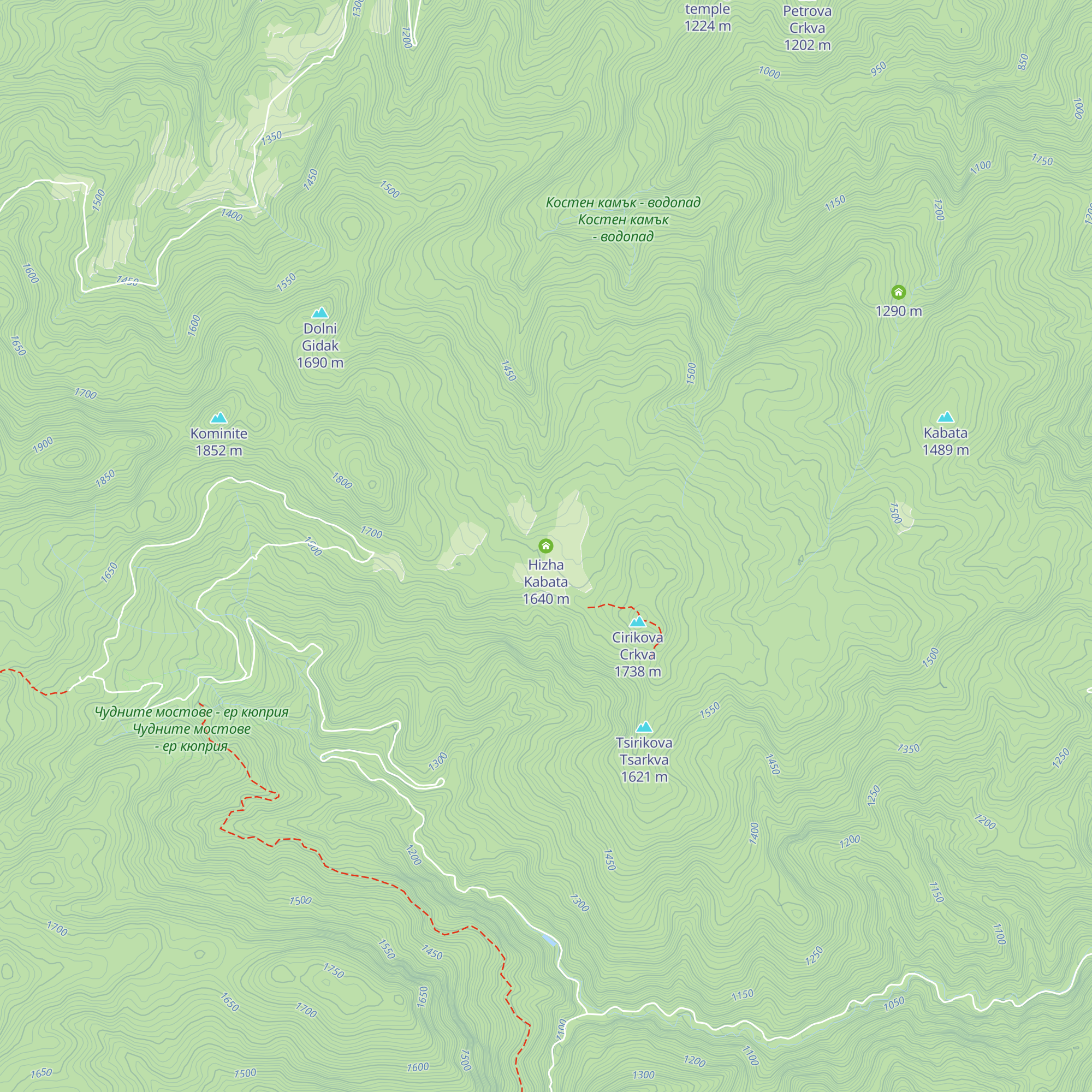 Hizha Kabata map