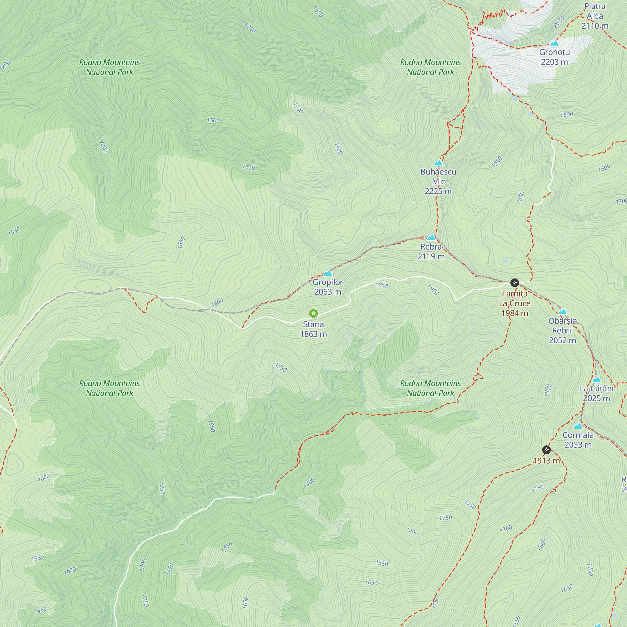 Stana map