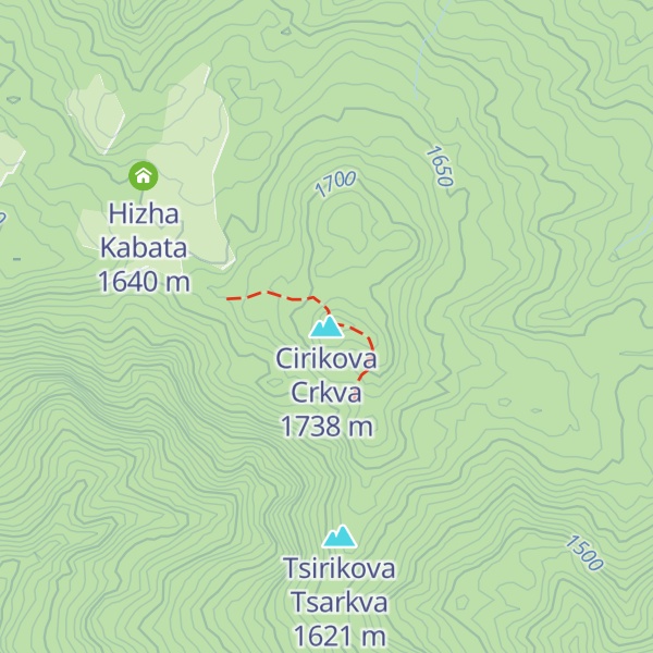 Map of Cirikova Crkva