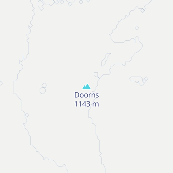 Map of Doorns