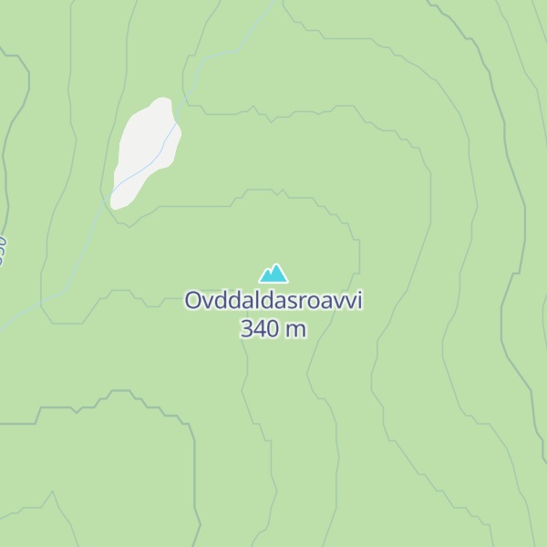 Map of Ovddaldasroavvi