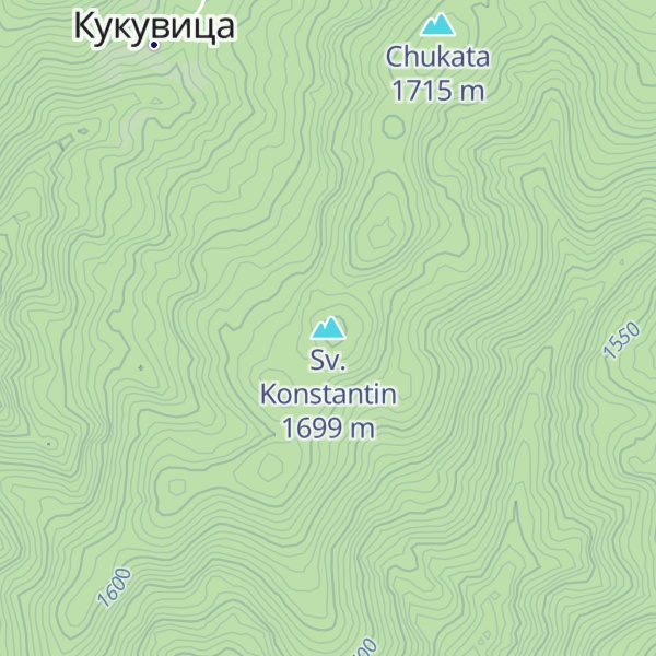 Map of Sv. Konstantin
