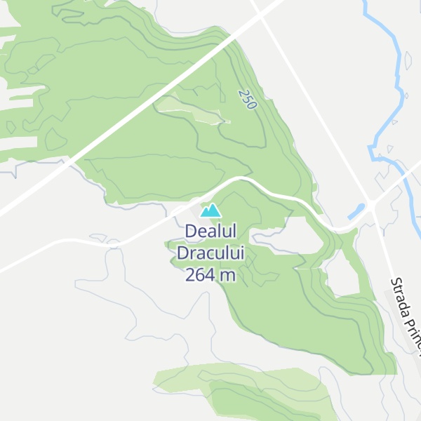 Map of Dealul Dracului