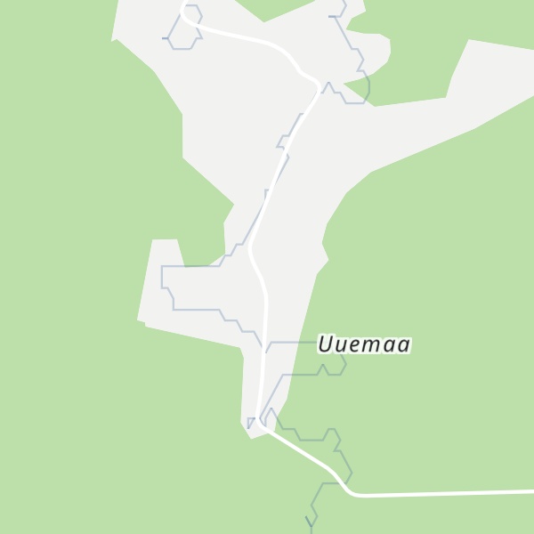 Map of Kaubaru forest hut