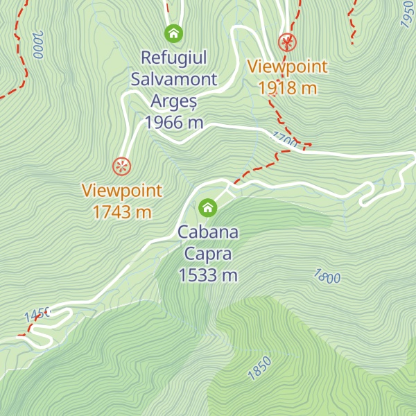 Map of Cabana Capra