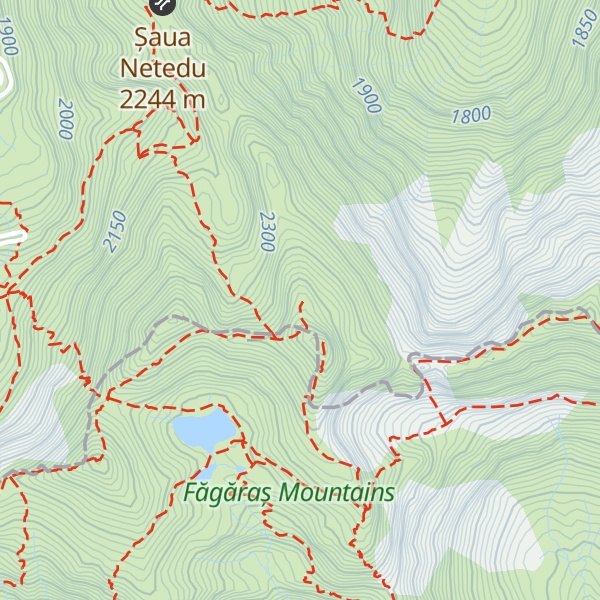 Map of Vânătarea lui Buteanu