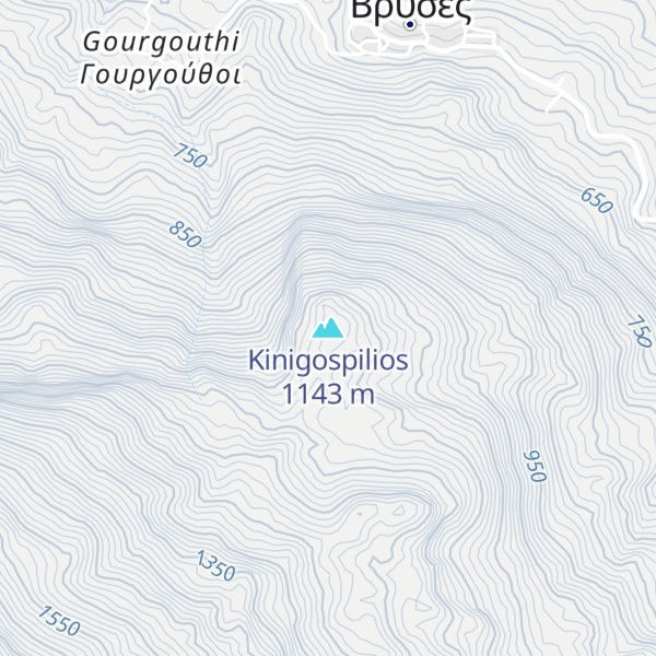 Map of Kinigospilios