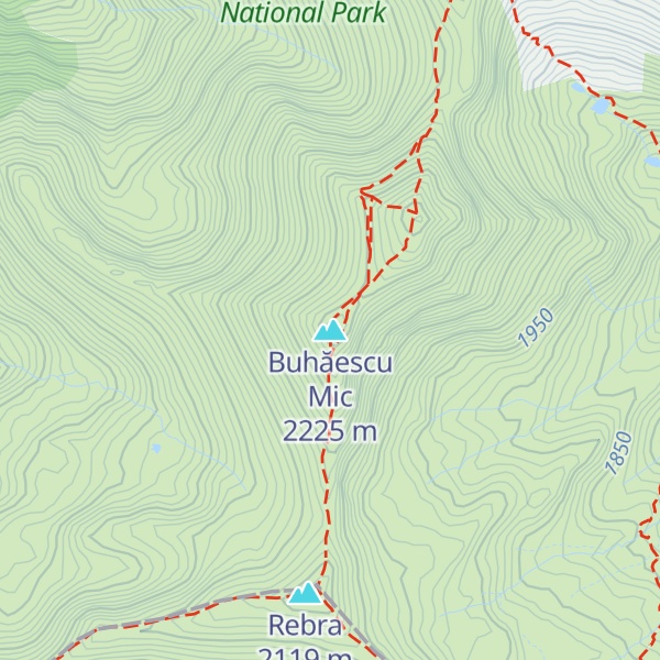 Map of Buhăescu Mic