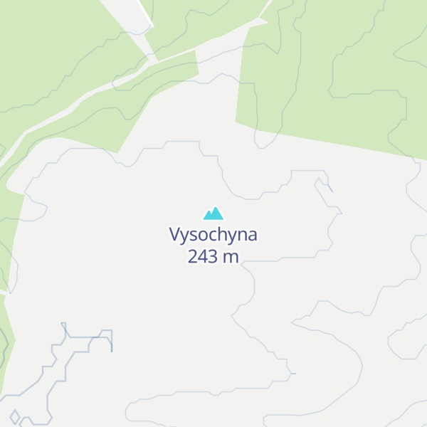 Map of Vysochyna