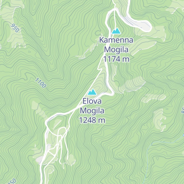 Map of Elova Mogila