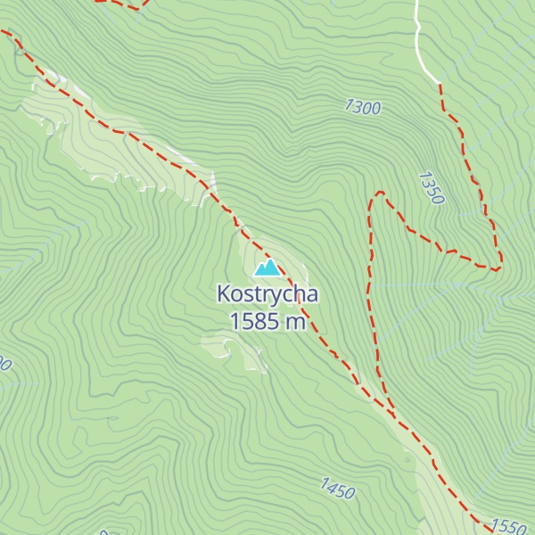 Map of Kostrycha