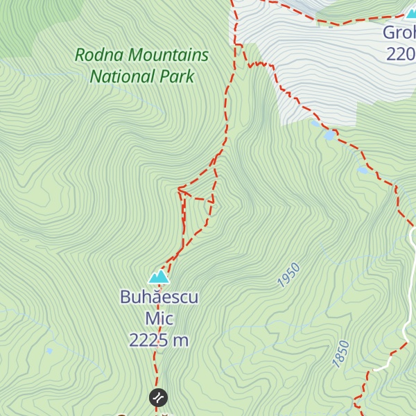 Map of Buhăescu Mare