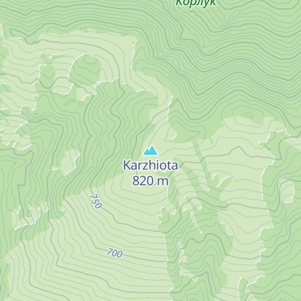 Map of Karzhiota