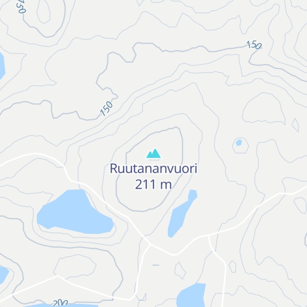 Map of Ruutananvuori