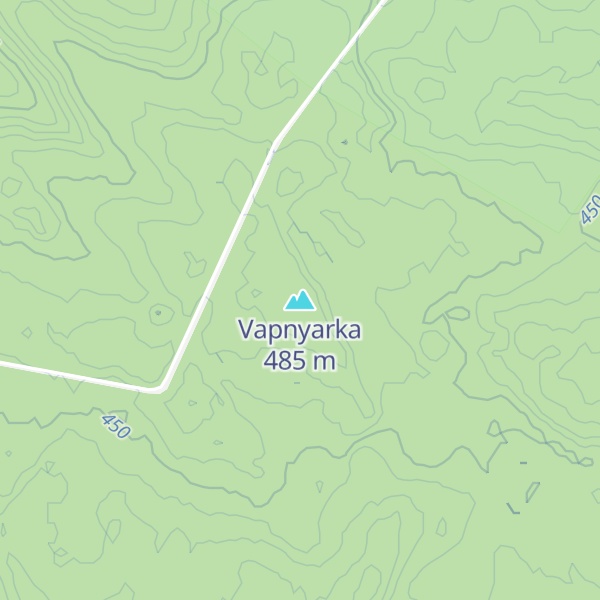 Map of Vapnyarka