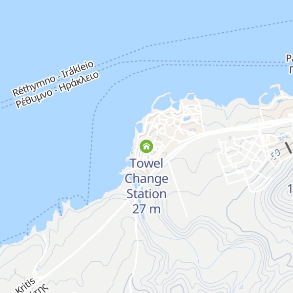Map of Towel Change Station