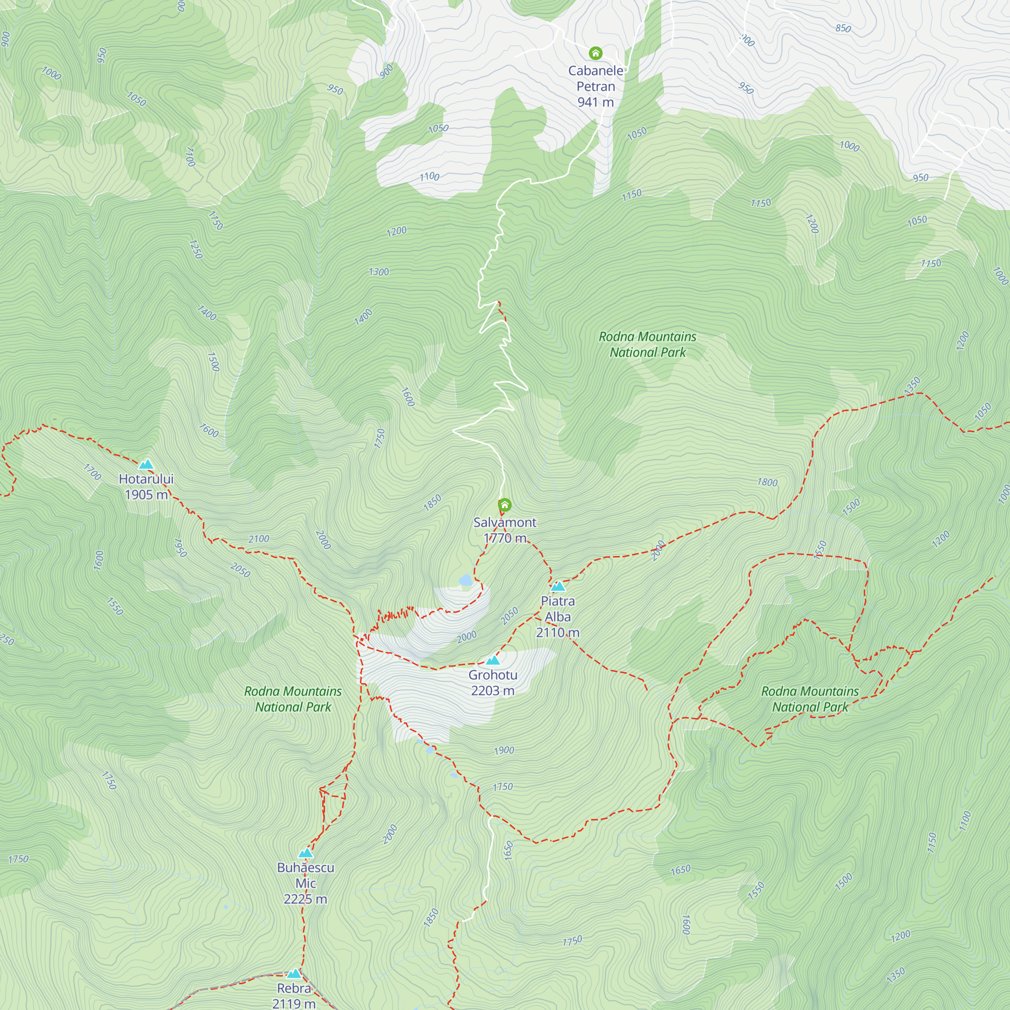 Salvamont map