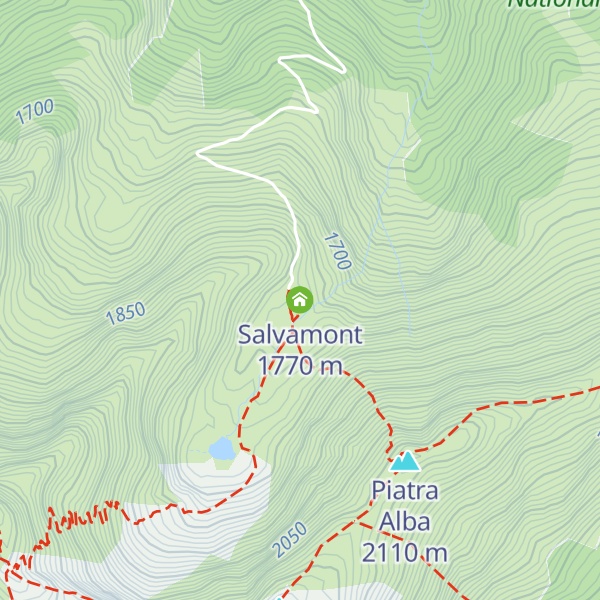 Map of Salvamont