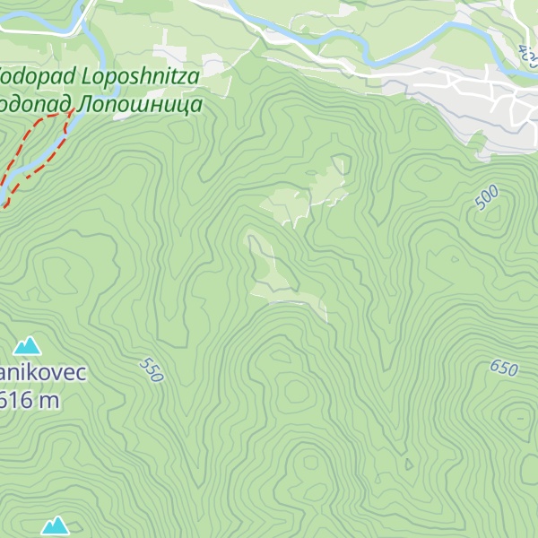 Map of Pravec