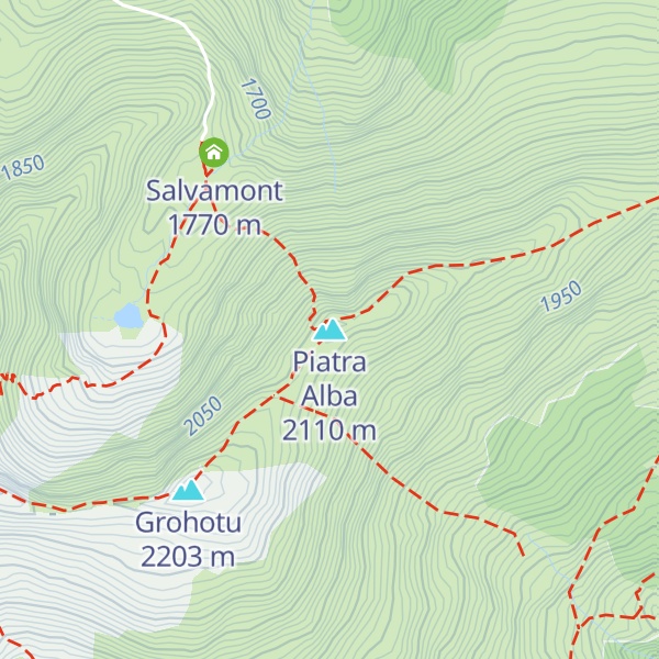 Map of Piatra Alba