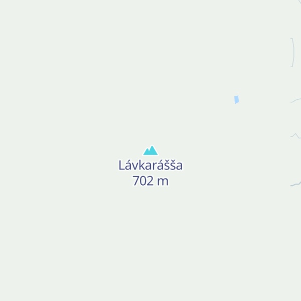 Map of Lávkarášša