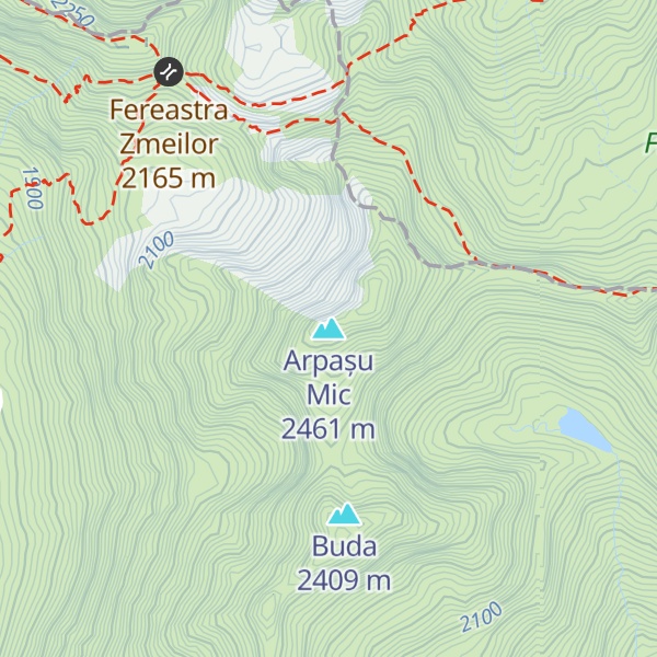 Map of Arpașu Mic