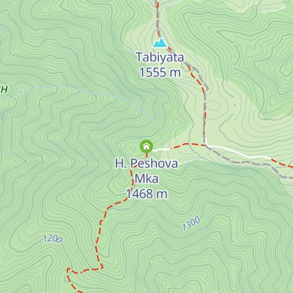 Map of H. Peshova Mka
