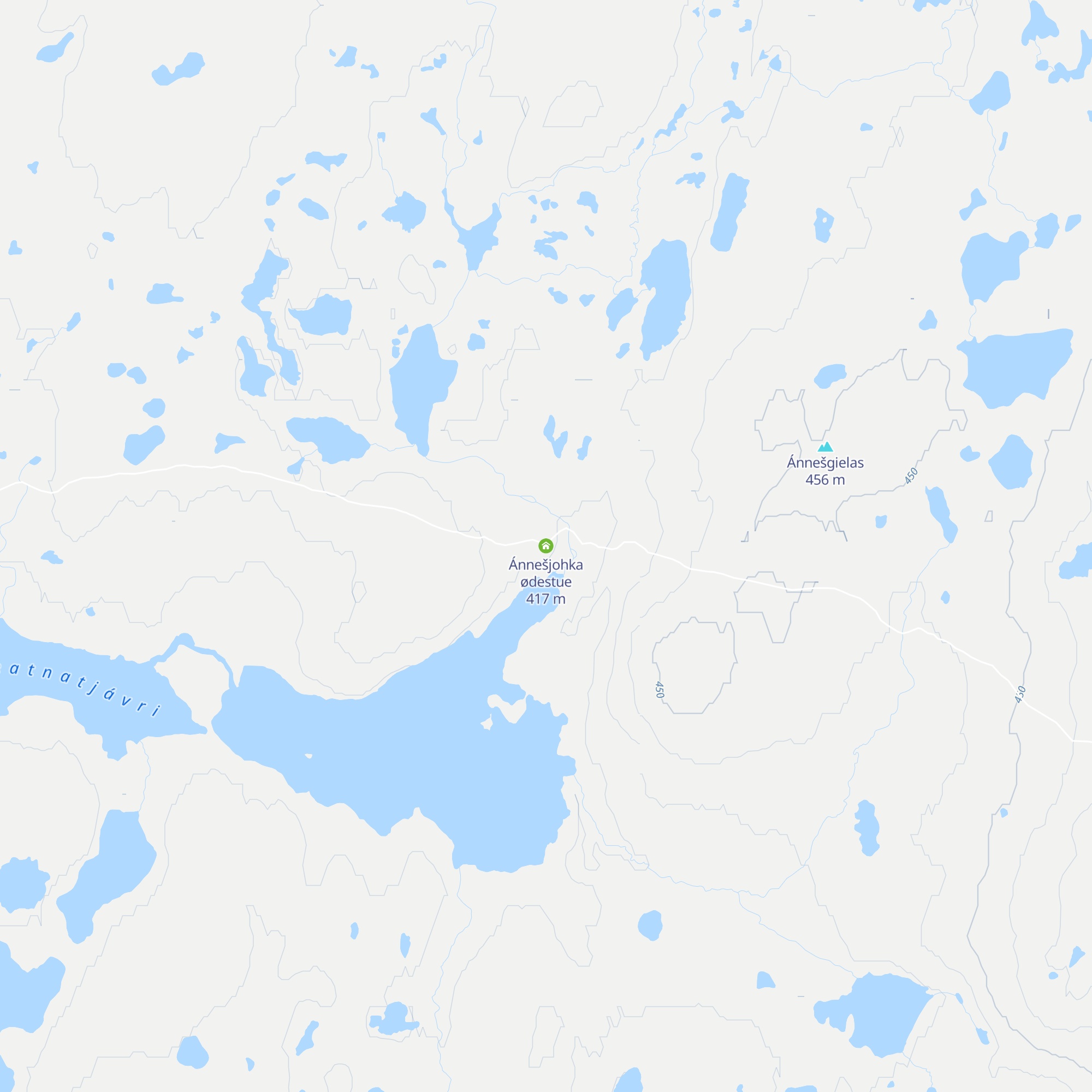 Ánnešjohka ødestue map
