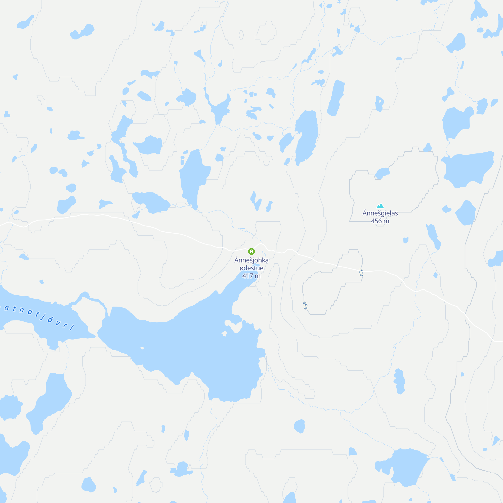 Ánnešjohka ødestue map